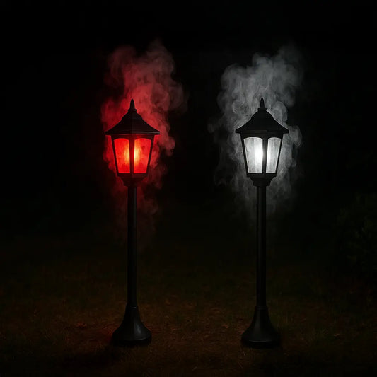 Solar Lantern Pillar Set