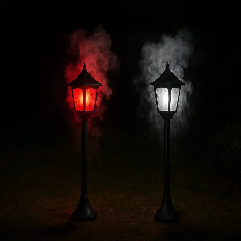 Solar Lantern Pillar Set